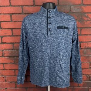 Orvis Men's Medium Long Sleeve‎ Henley Top – Casual, Everyday Wear